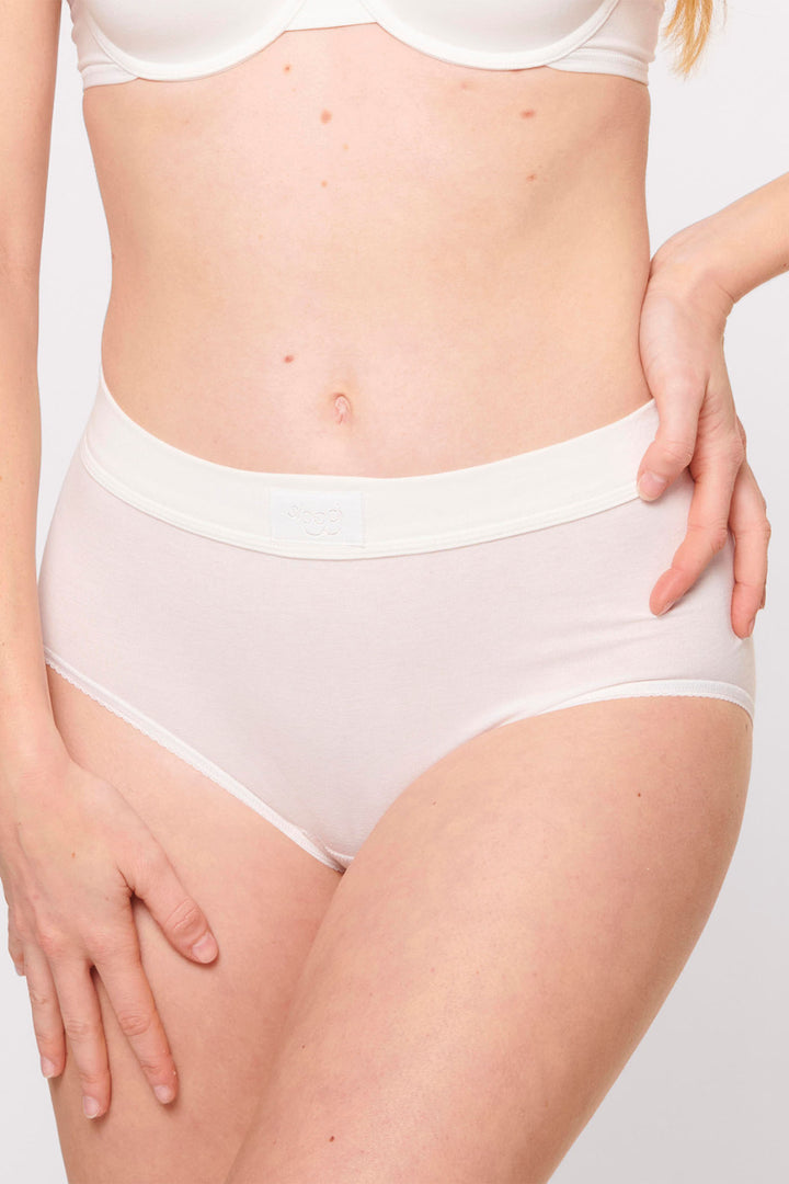 Sloggi Double Comfort Brief Maxi White 2 Pack 10213273 0003 - Shirley Allum Boutique