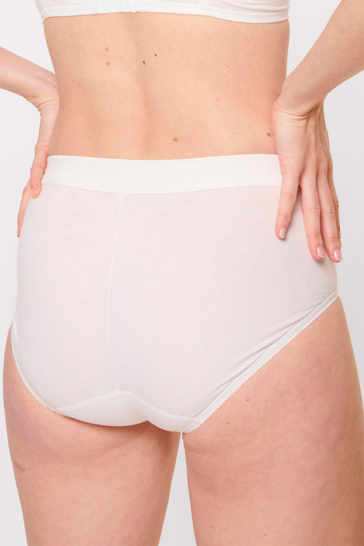 Sloggi Double Comfort Brief Maxi White 2 Pack 10213273 0003 - Shirley Allum Boutique