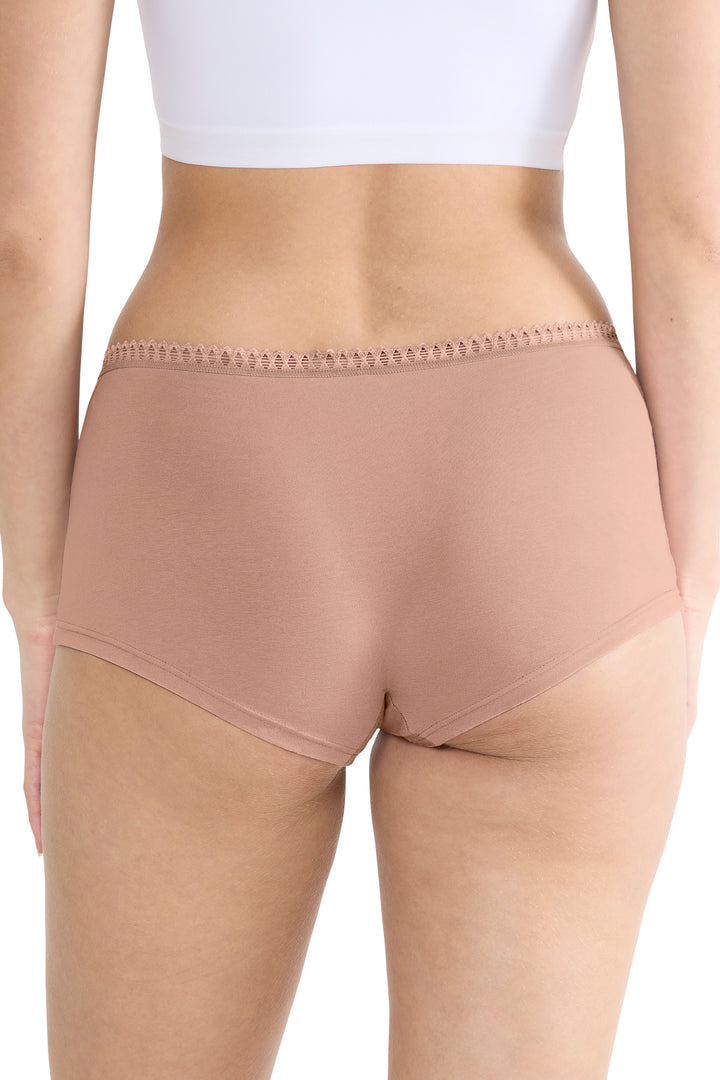 Sloggi GO Crush 10219652 00ME Cameo Brown 3-Pack Short Briefs