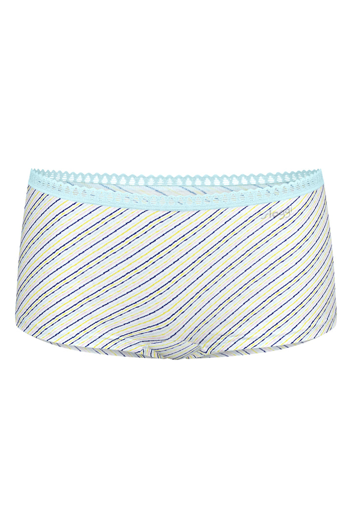 Sloggi GO Crush 10219652 M007 Blue Multicolour 3-Pack Short Briefs