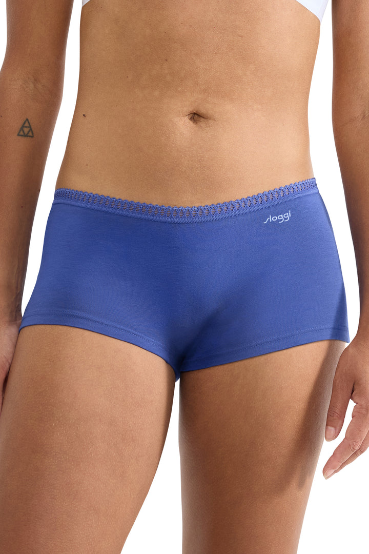 Sloggi GO Crush 10219652 M007 Blue Multicolour 3-Pack Short Briefs