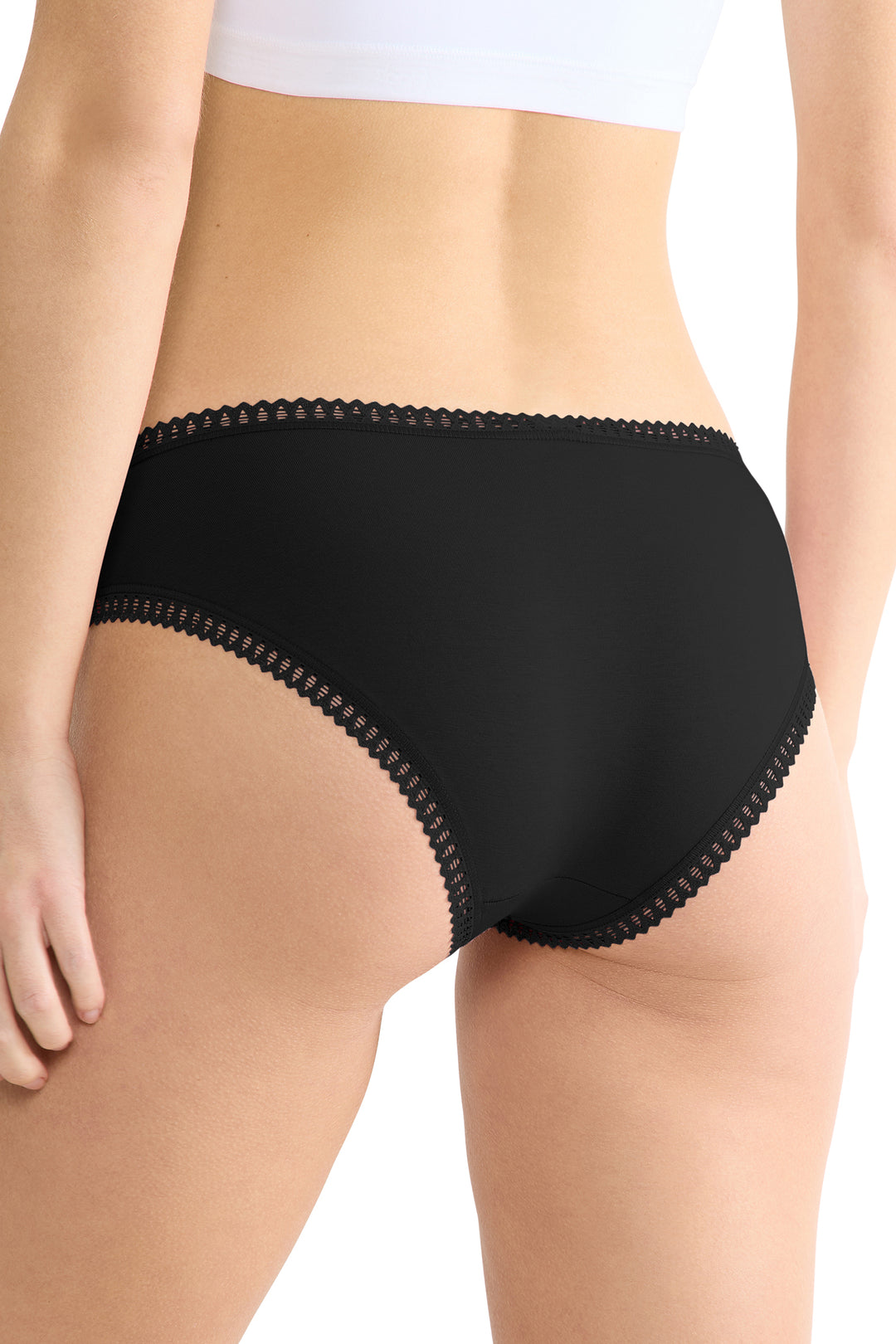 Sloggi GO Crush 10219671 0004 Black 3-Pack Hipster Briefs