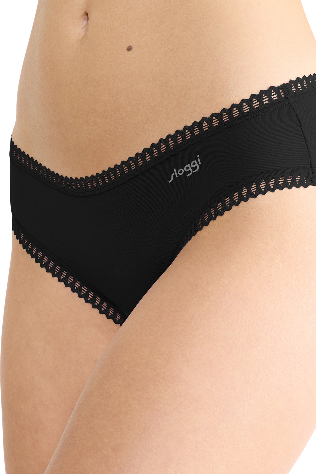Sloggi GO Crush 10219671 0004 Black 3-Pack Hipster Briefs