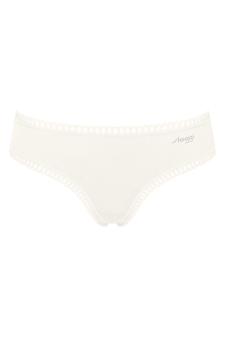 Sloggi GO Crush 10219671 00GZ Silk White 3-Pack Hipster Brief
