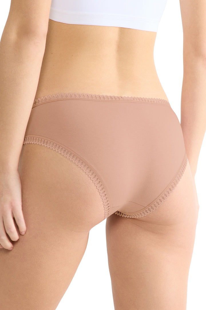 Sloggi GO Crush 10219671 00ME Cameo Brown 3-Pack Hipster Brief