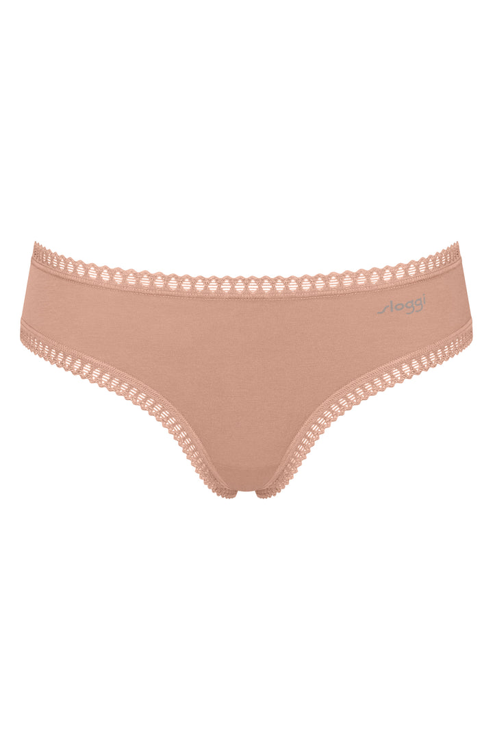 Sloggi GO Crush 10219671 00ME Cameo Brown 3-Pack Hipster Brief