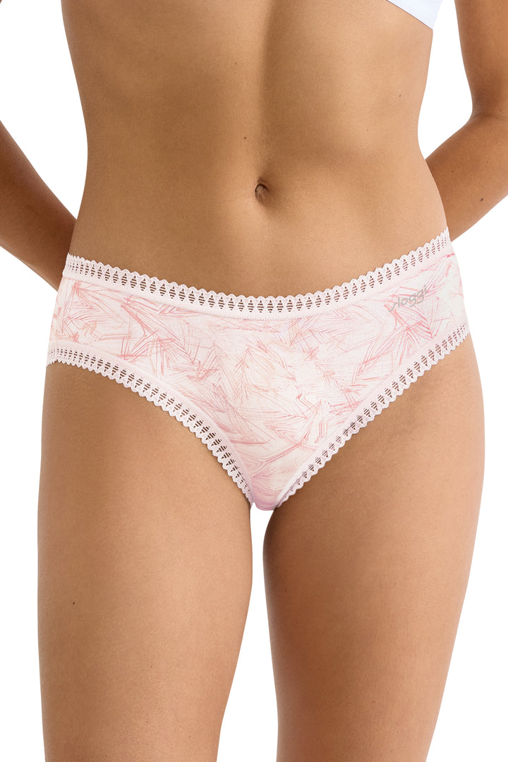 Sloggi GO Crush 10219671 M005 Coral Multicolour 3-Pack Hipster Brief