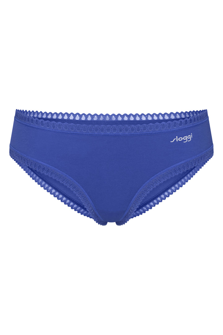 Sloggi GO Crush 10219671 M007 Blue Multicolour 3-Pack Hipster Brief