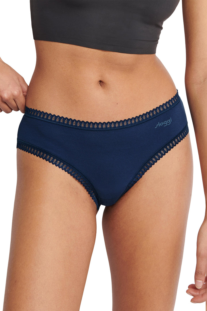 Sloggi Go Crush 10219671 M008 Multiple Colours 3-Pack Hipster Brief