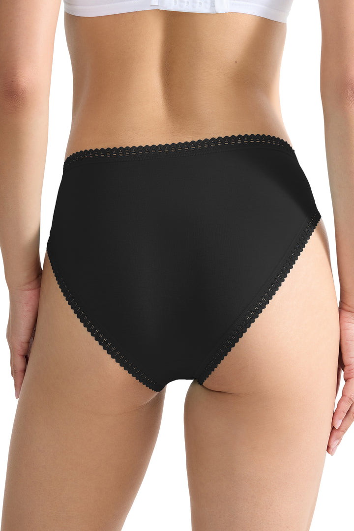 Sloggi Go Crush 10219672 0004 Black 3-Pack High Leg Brief