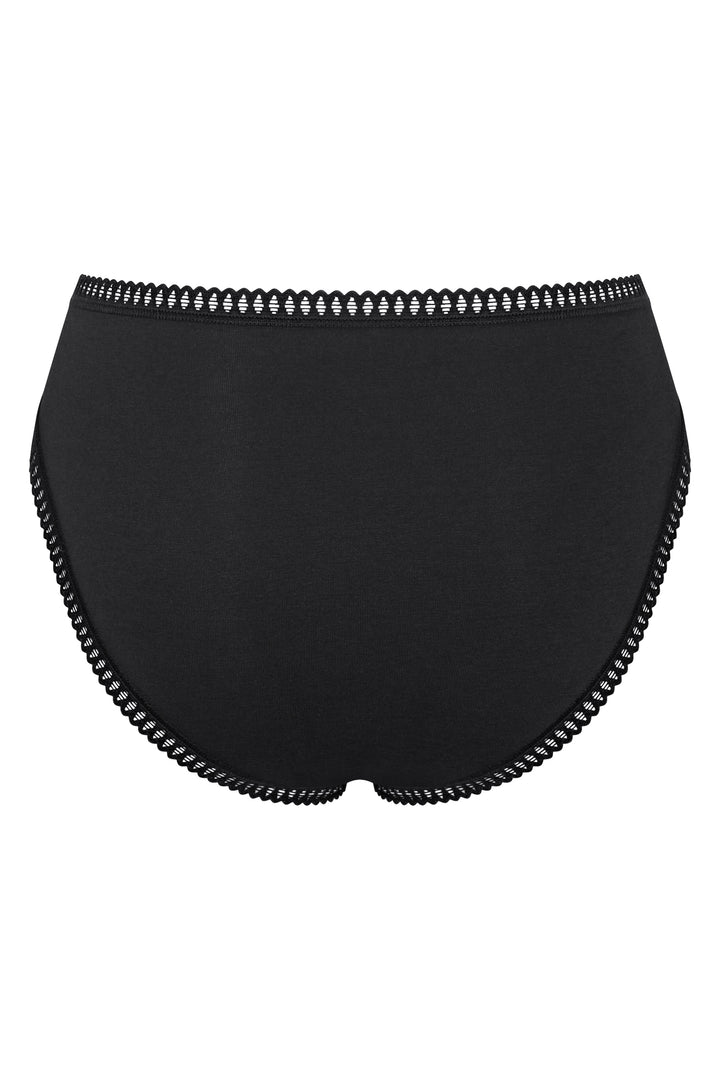 Sloggi Go Crush 10219672 0004 Black 3-Pack High Leg Brief