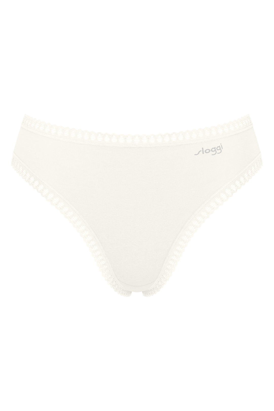 Sloggi Go Crush 10219672 00GZ Silk White 3-Pack High Leg Brief
