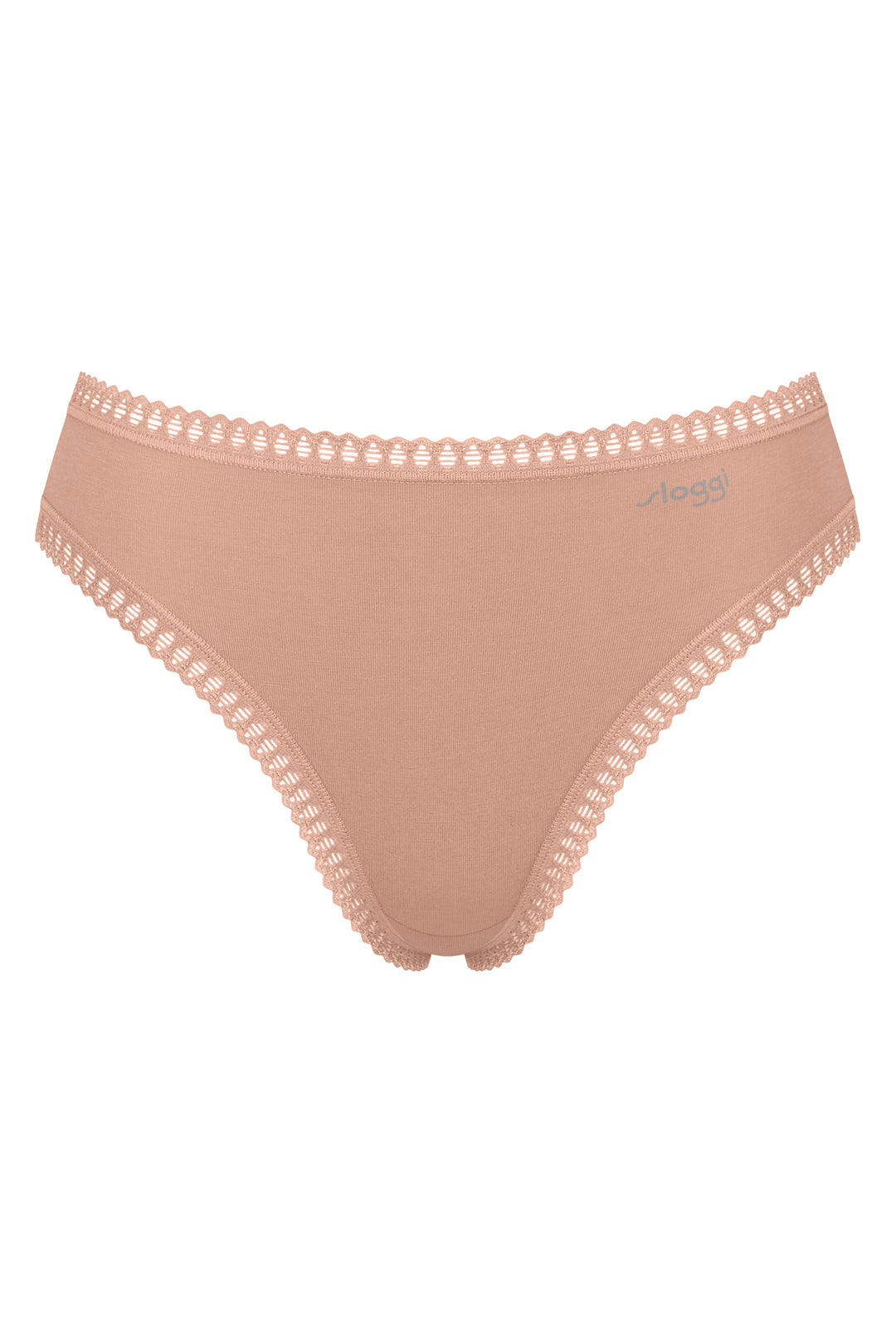 Sloggi Go Crush 10219672 00ME Cameo Brown 3-Pack High Leg Brief