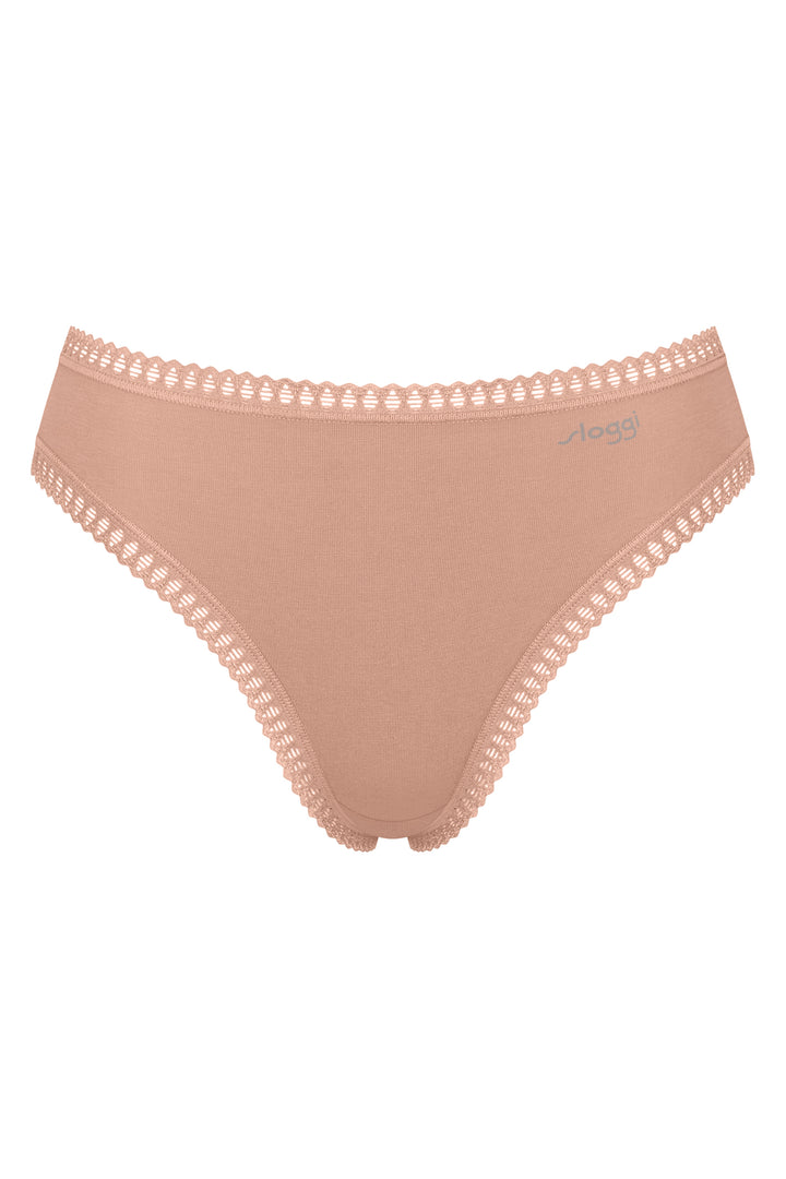 Sloggi Go Crush 10219672 00ME Cameo Brown 3-Pack High Leg Brief