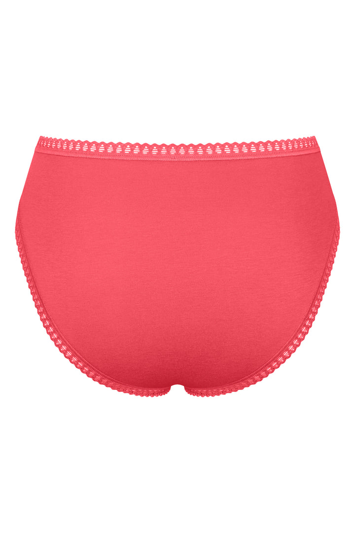 Sloggi GO Crush 10219672 M005 Coral Multicolour 3-Pack High Leg Brief