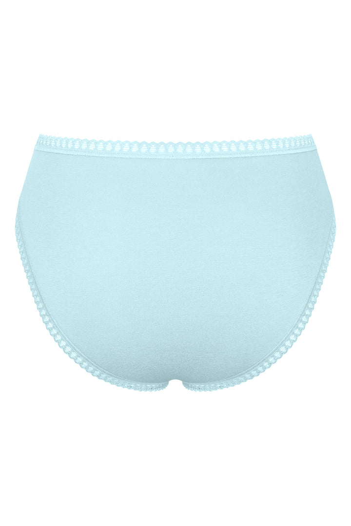 Sloggi Go Crush 10219672 M007 Blue 3-Pack High Leg Brief