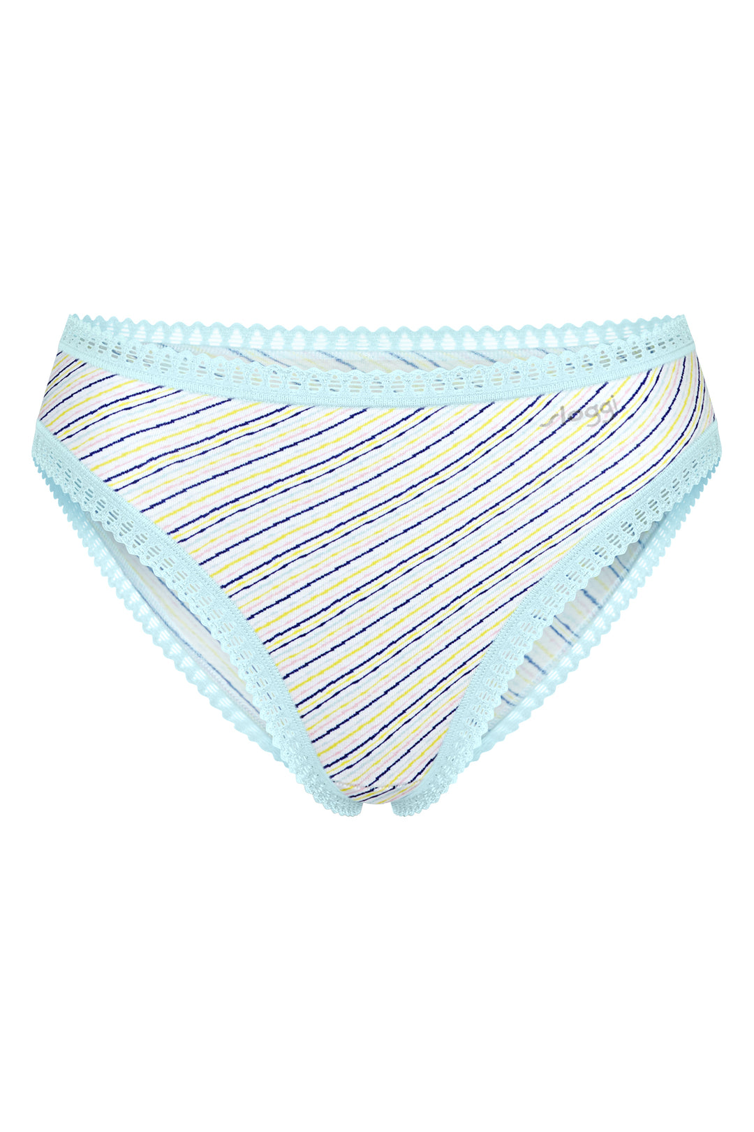 Sloggi Go Crush 10219672 M007 Blue 3-Pack High Leg Brief