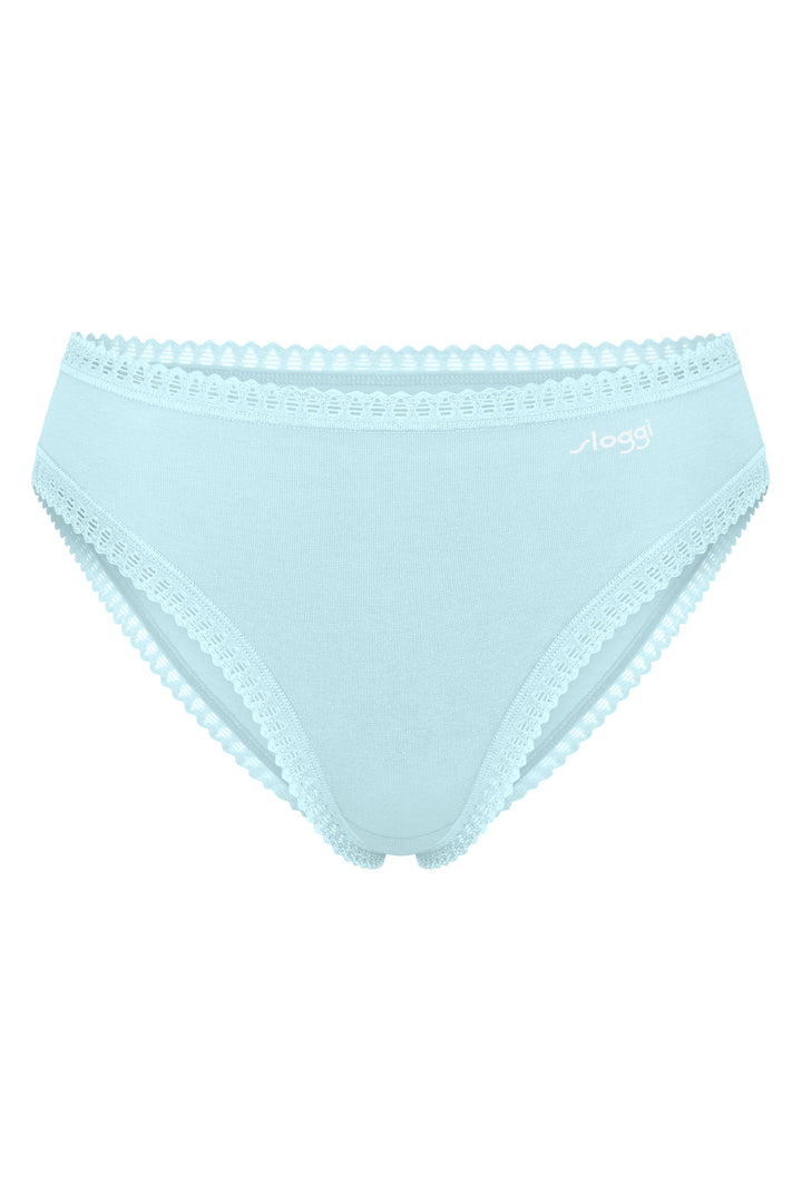 Sloggi Go Crush 10219672 M007 Blue 3-Pack High Leg Brief