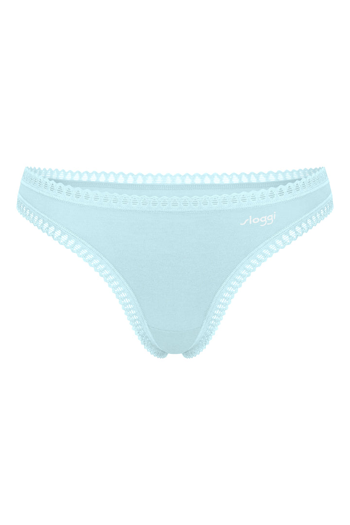 Sloggi GO Crush 10219704 M007 Blue Multicolour 3-Pack String Briefs