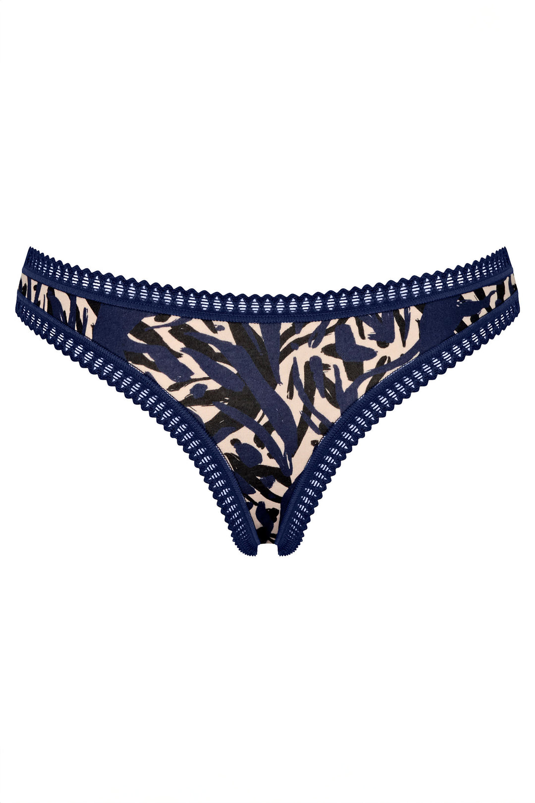 Sloggi Go Crush G-String Blue Dark Combination 3 Pack 10219704 M0008 - Shirley Allum Boutique