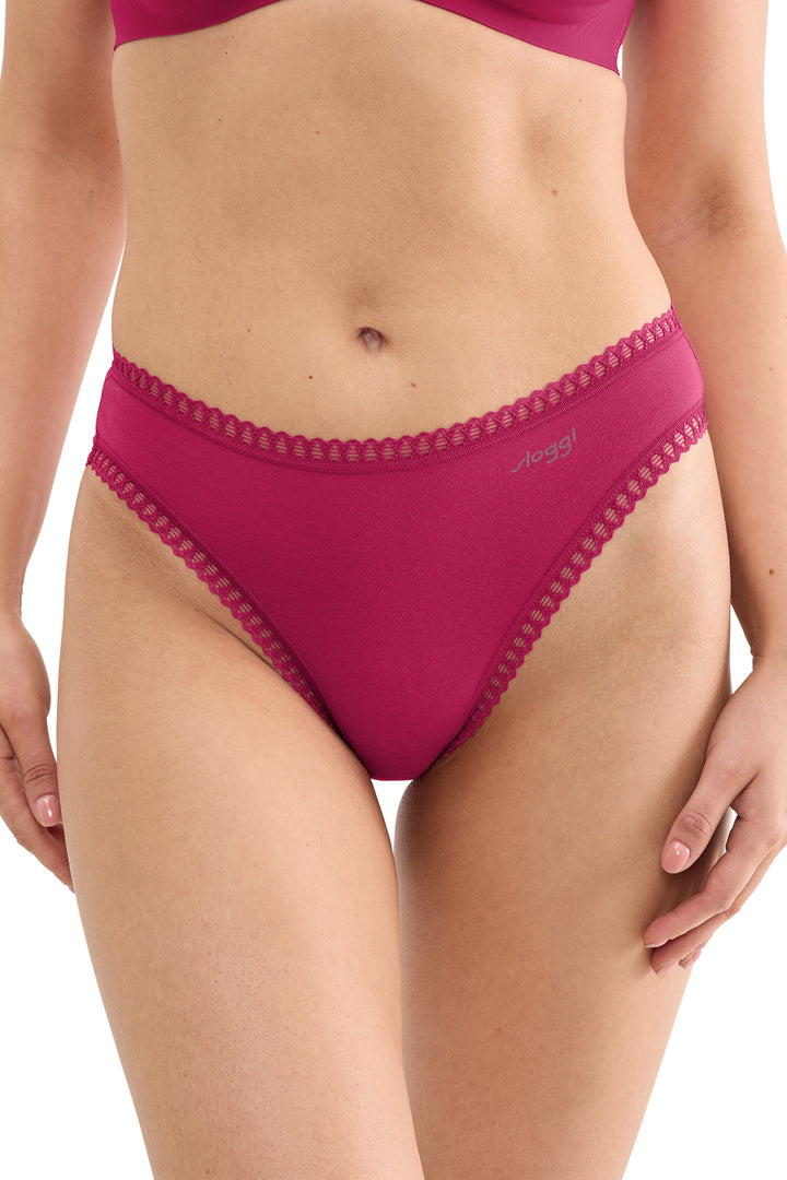 Sloggi Go Crush High Leg C3P Multi Briefs, front view