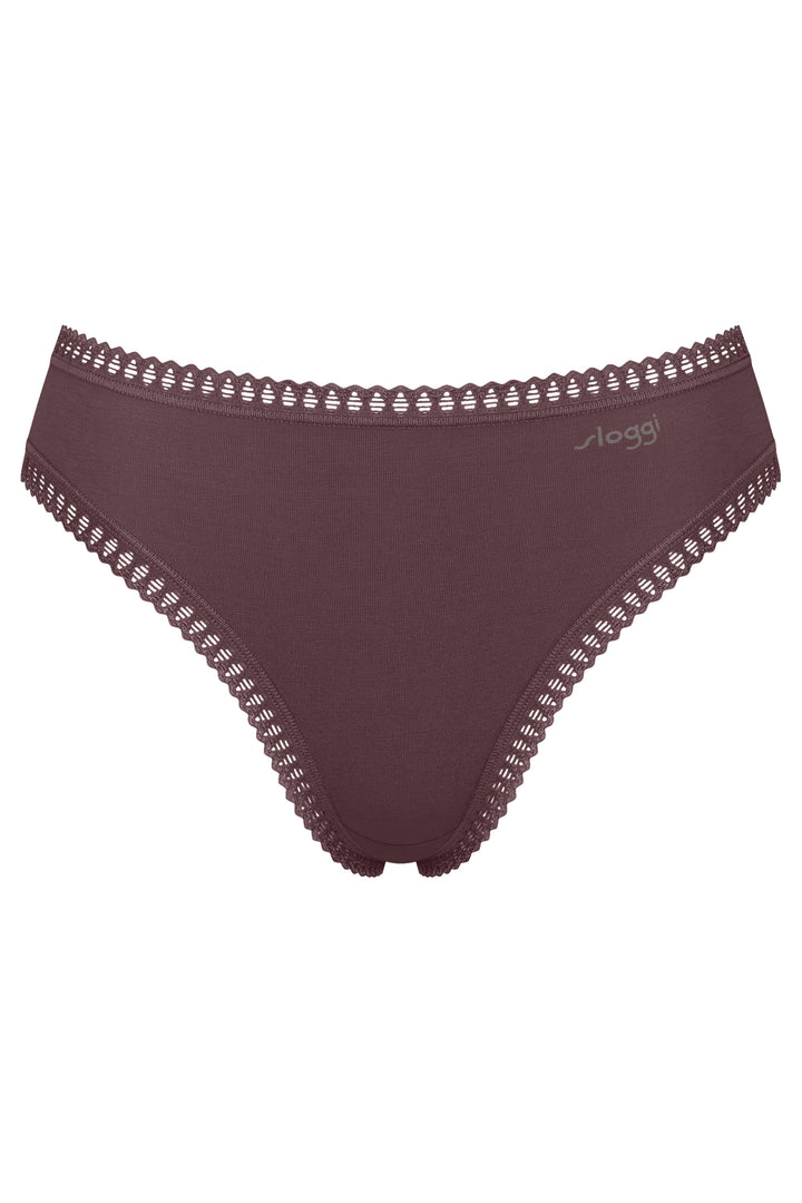 Sloggi Go Crush High Leg C3P Multi Briefs, packshot front, third of three
