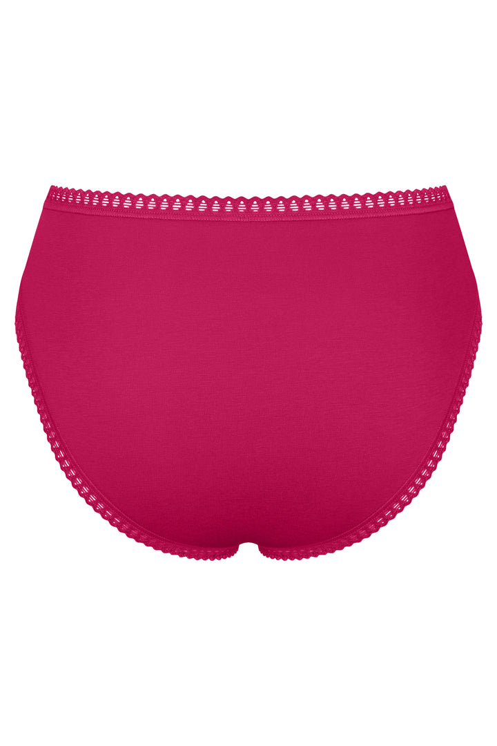 Sloggi Go Crush High Leg C3P Multi Briefs, packshot back, first of three