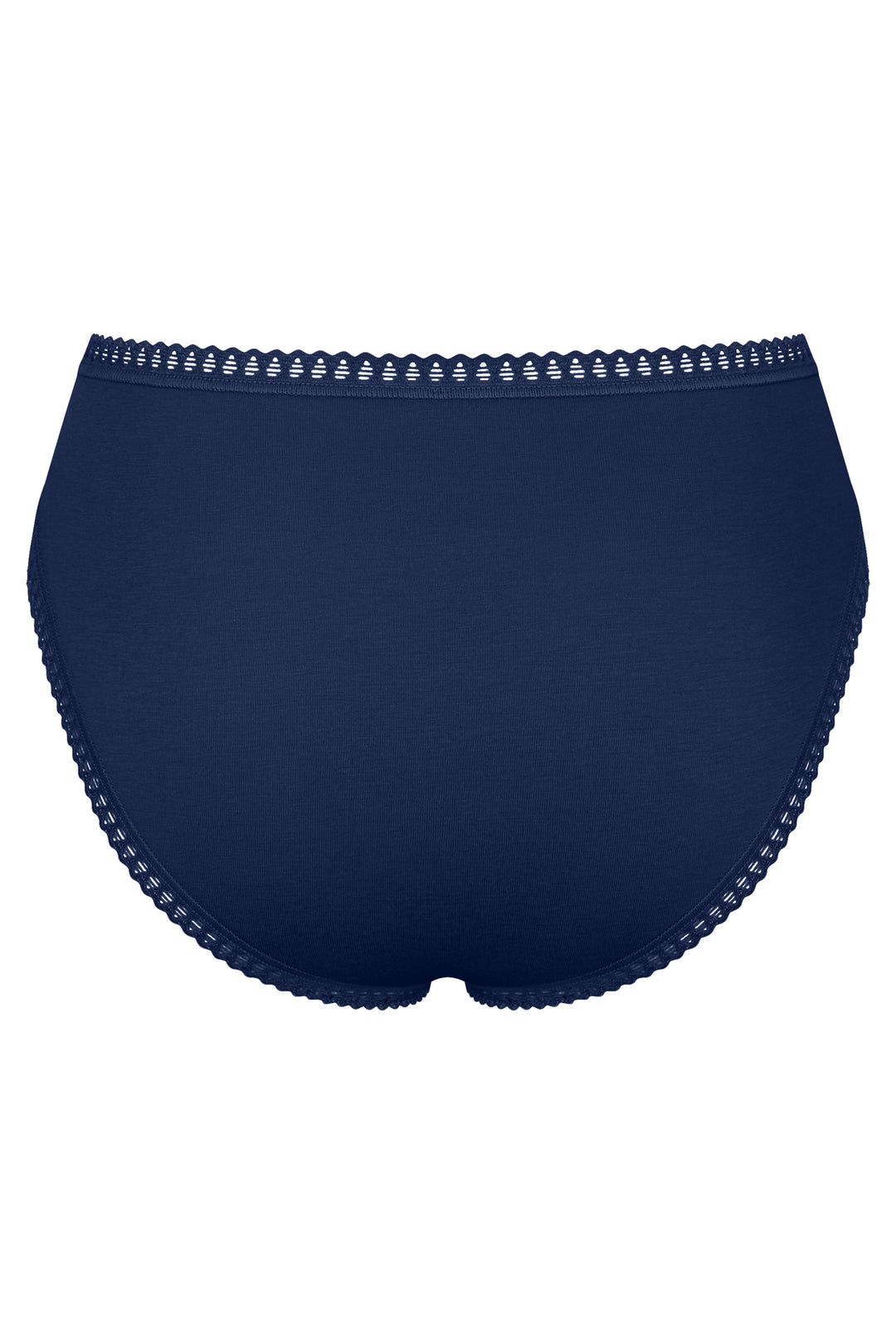 Sloggi Go Crush High Leg C3P Turquoise Blue Briefs, packshot back, second of three