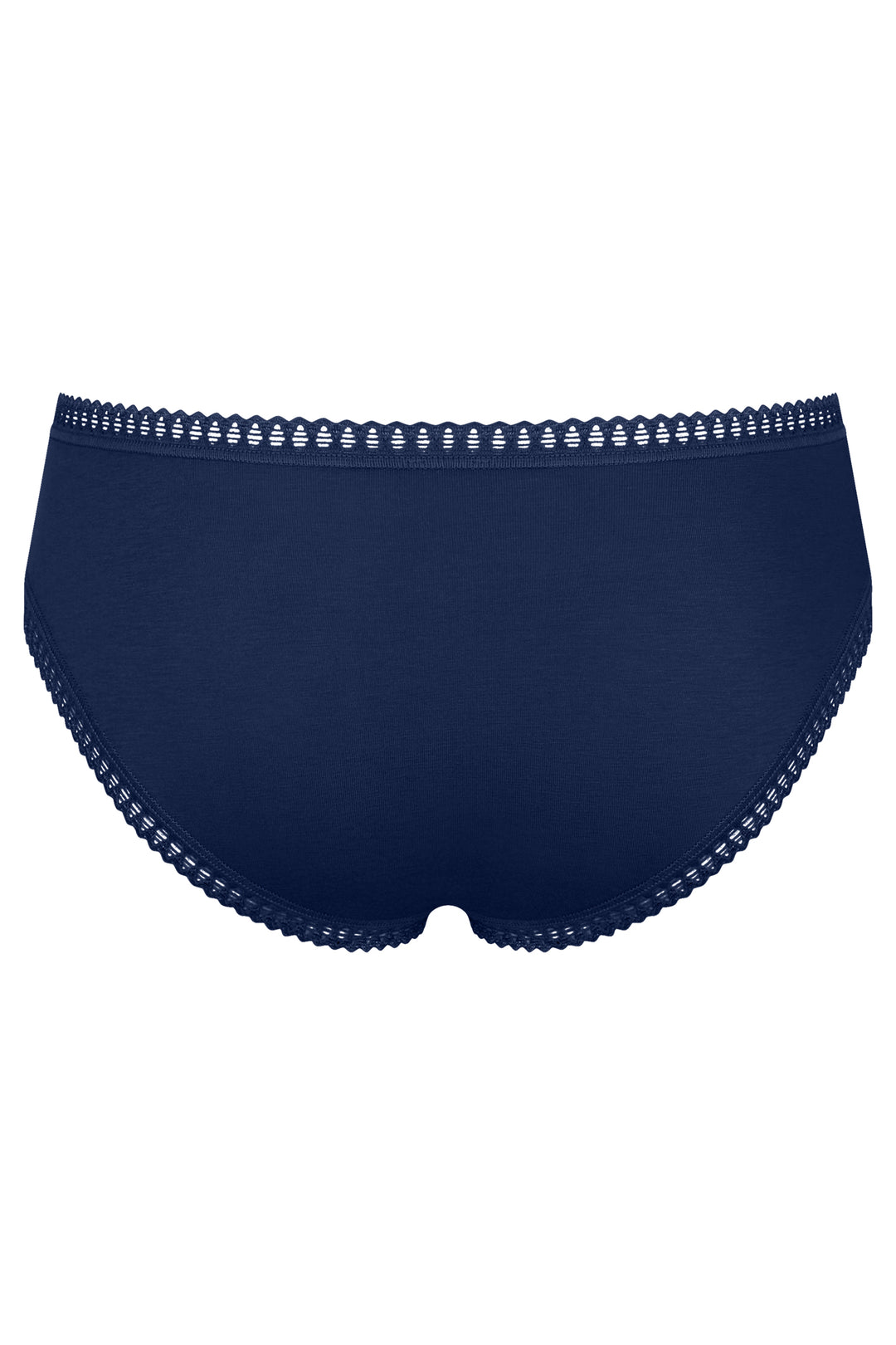 Sloggi Go Crush Hipster C3P Turquoise Blue Briefs, packshot back, second of three