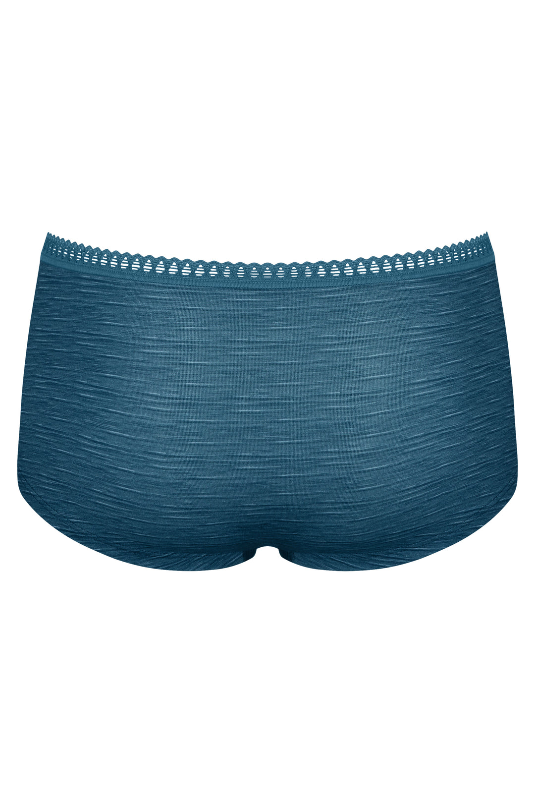 Sloggi Go Crush Short C3P Turquoise Blue Briefs, packshot back, third of three
