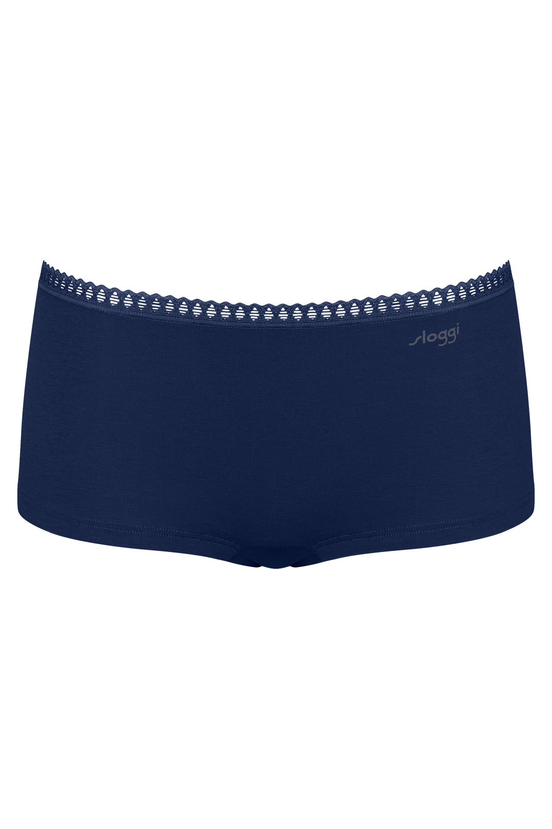 Sloggi Go Crush Short C3P Turquoise Blue Briefs, packshot front, second of three