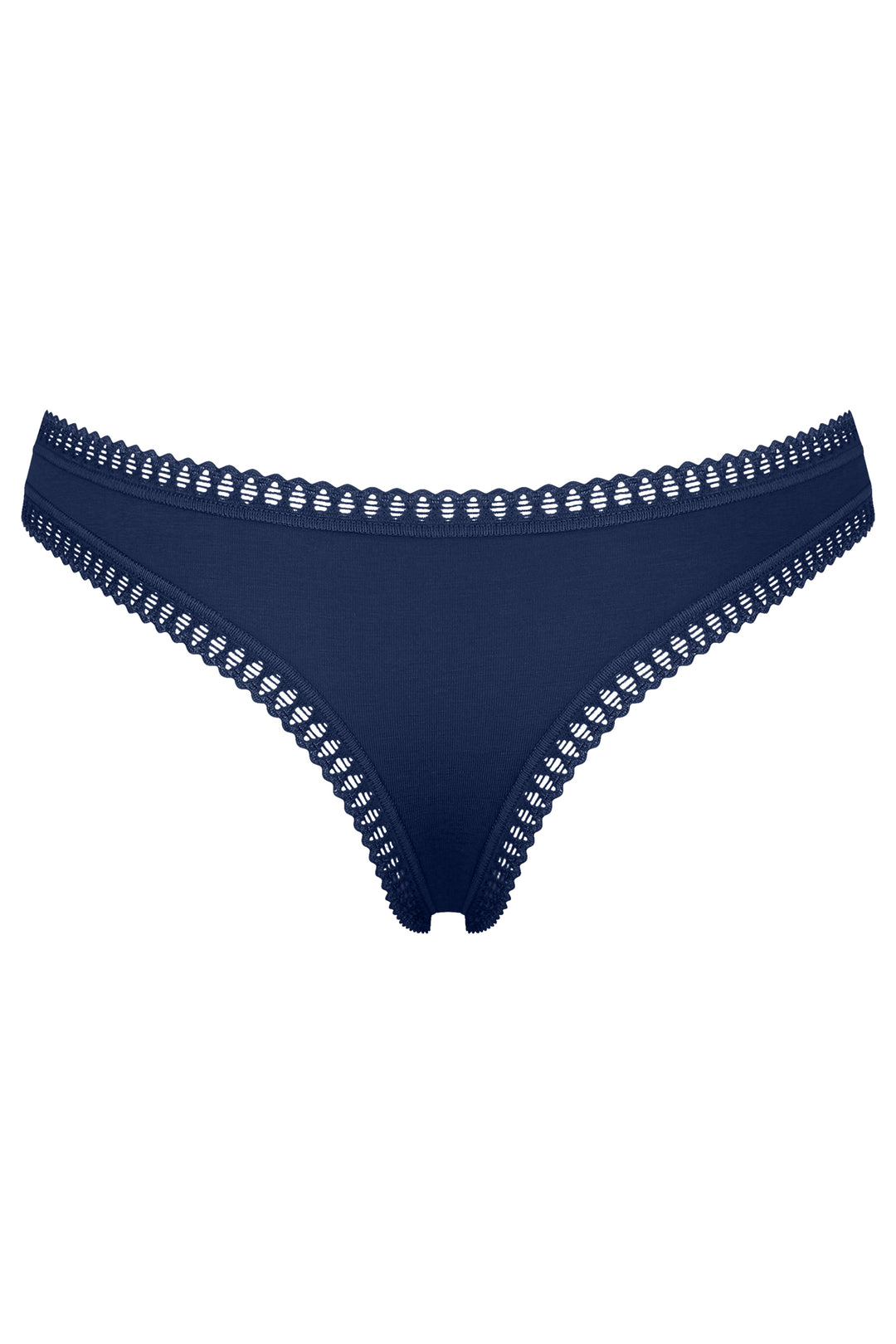 Sloggi Go Crush String C3P Turquoise Blue Briefs, packshot back, second of three