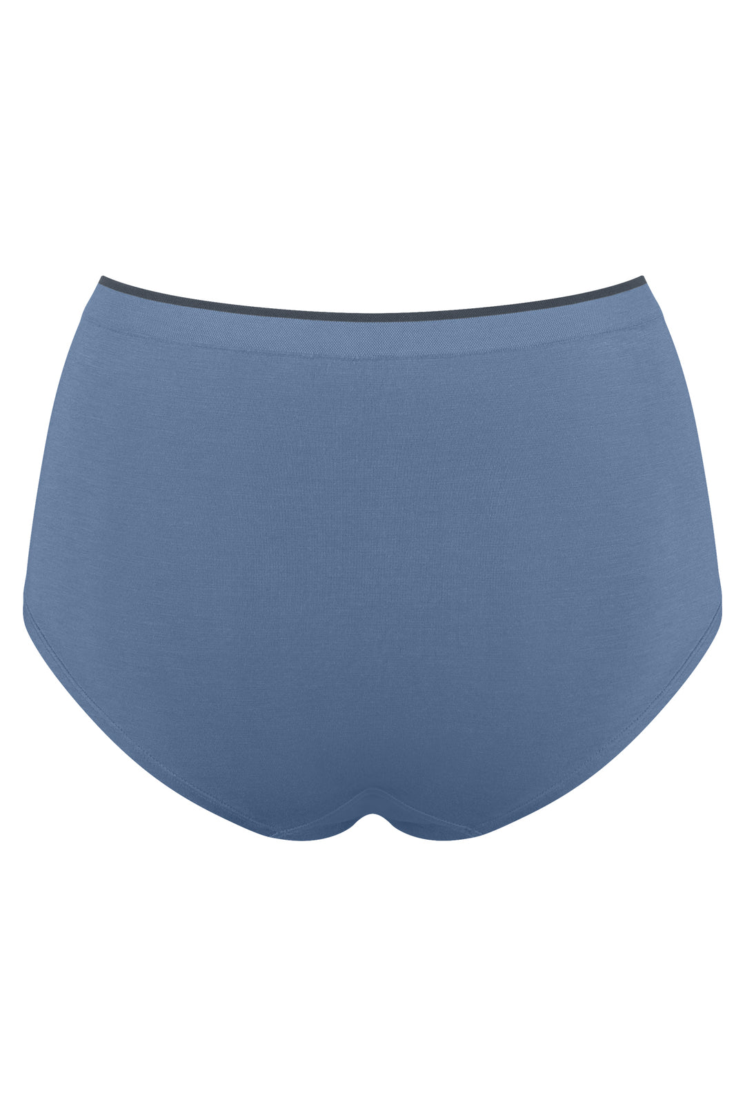 Sloggi Go Sense Highwaist C2P Blue Briefs, packshot back, first of two