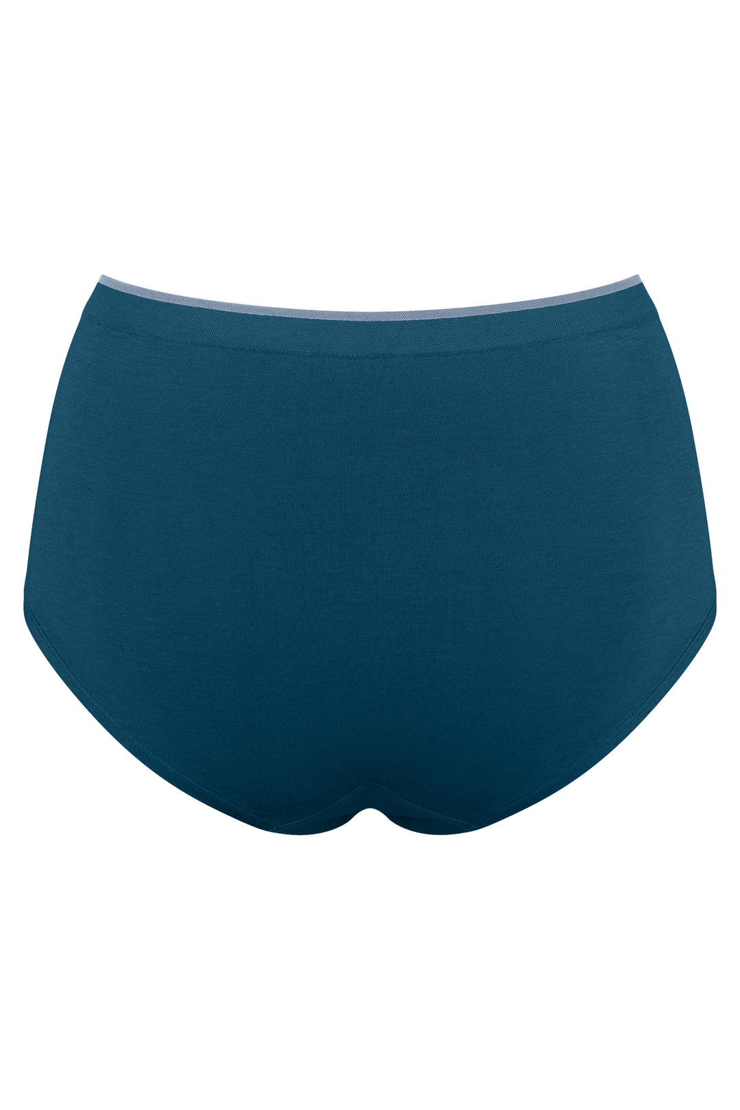Sloggi Go Sense Highwaist C2P Blue Briefs, packshot back, second of two