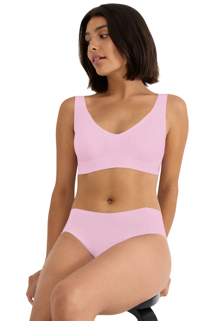 Sloggi ZERO Feel 2.0 10217844 1588 Floral Pink Hipster Brief