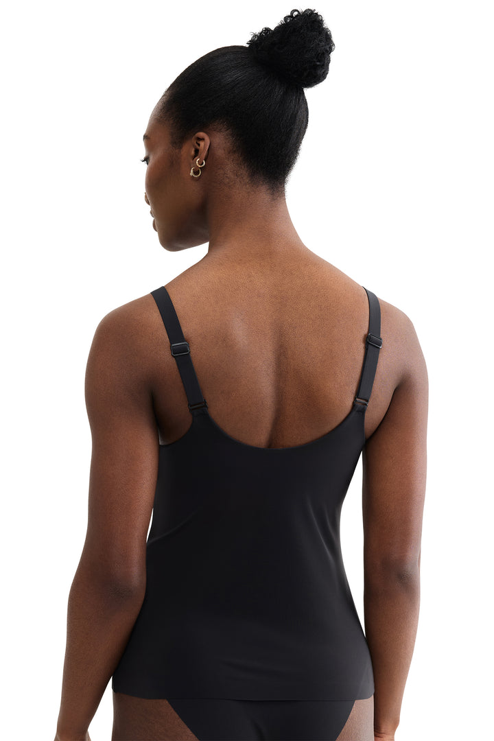 Sloggi Zero Feel 2.0 The Up Bra Shirt Black, back view