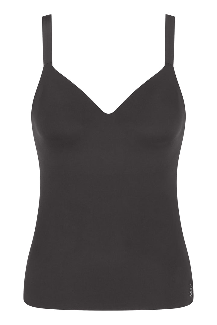 Sloggi Zero Feel 2.0 The Up Bra Shirt Black, packshot front