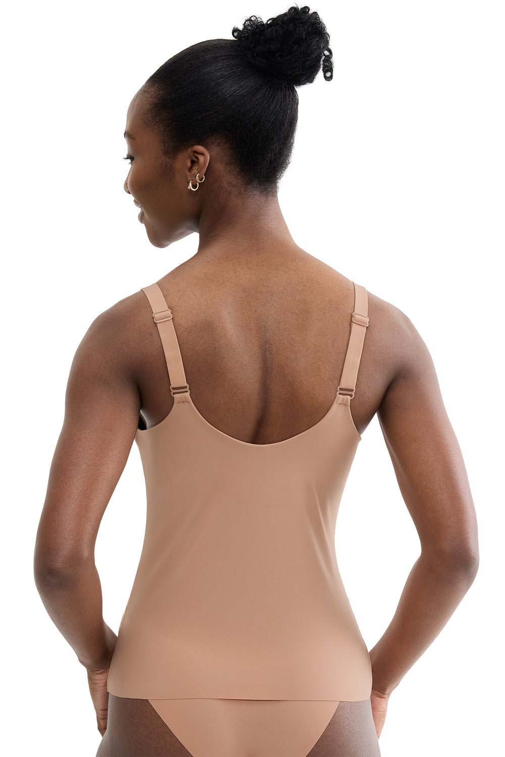 Sloggi Zero Feel 2.0 The Up Bra Shirt Nostalgic Brown, back view