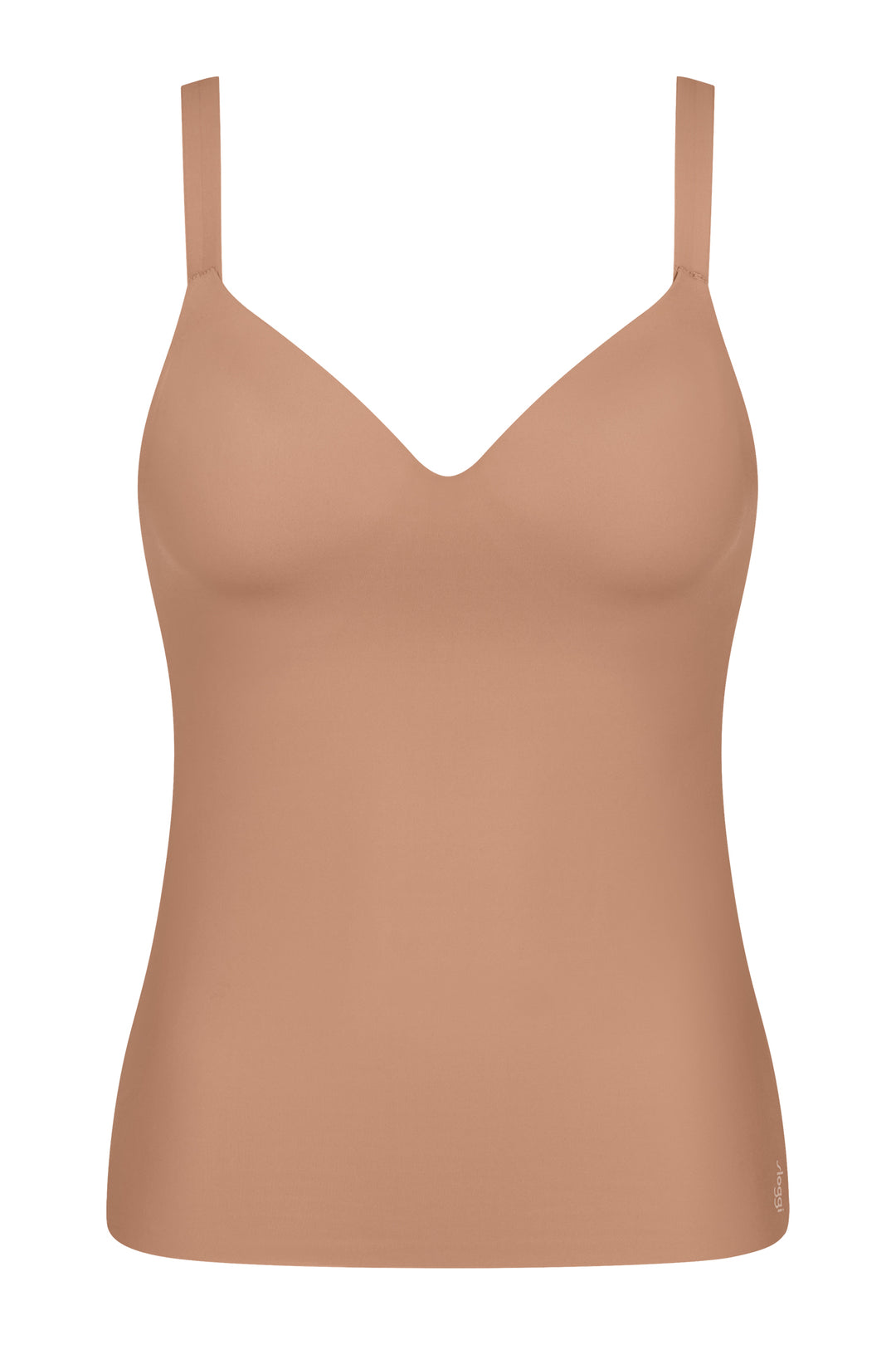 Sloggi Zero Feel 2.0 The Up Bra Shirt Nostalgic Brown, packshot front