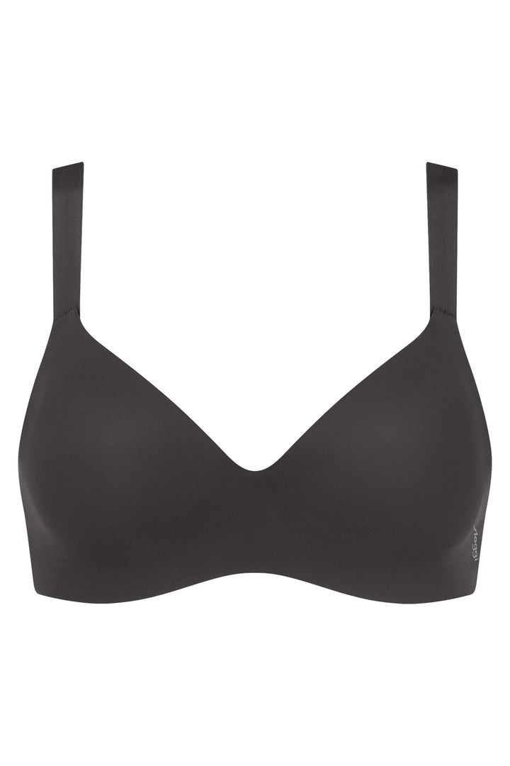 Sloggi Zero Feel 2.0 The Up TShirt Bra Black, packshot front