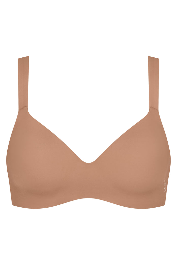 Sloggi Zero Feel 2.0 The Up TShirt Bra Nostalgic Brown, packshot front