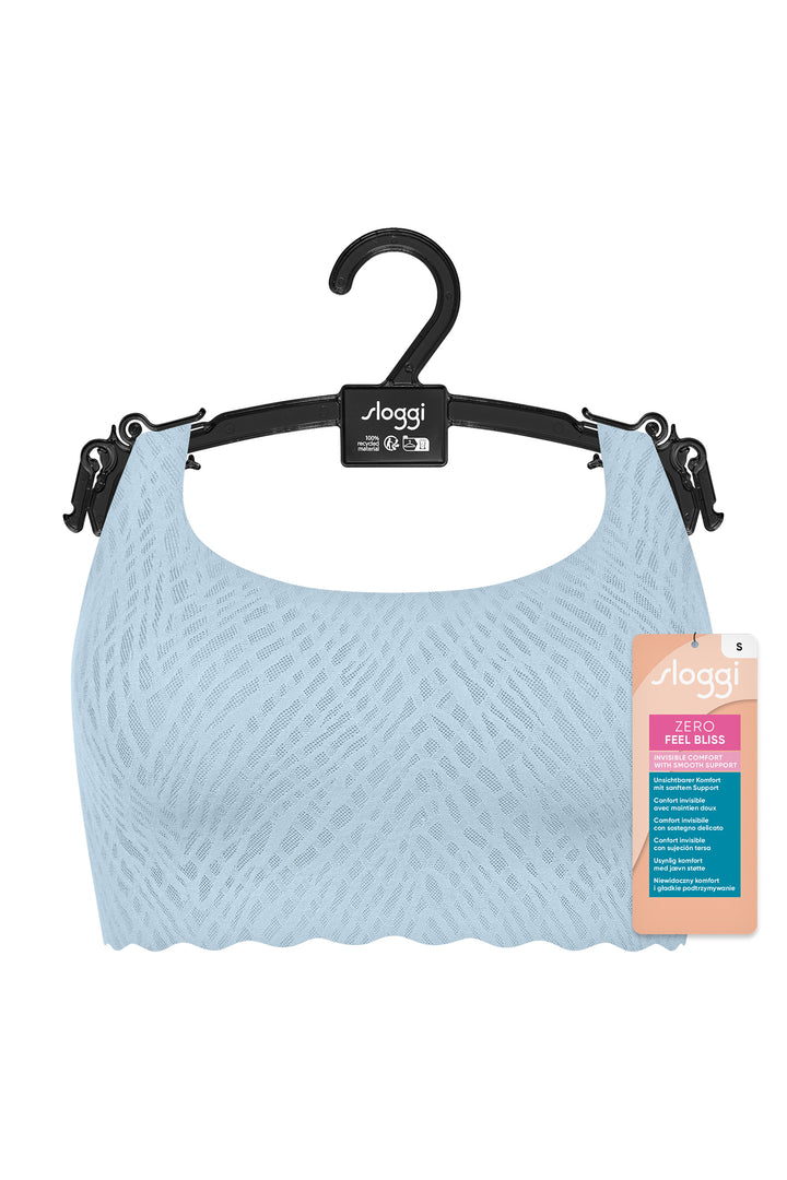 Sloggi ZERO Feel Bliss 10219678 00KY Light Blue Bra Top