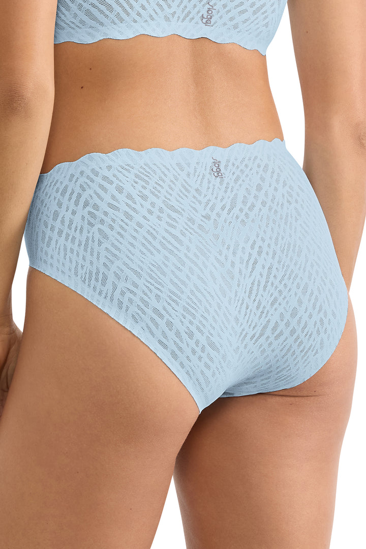 Sloggi ZERO Feel Bliss 10219695 00KY High Leg Light Blue Brief