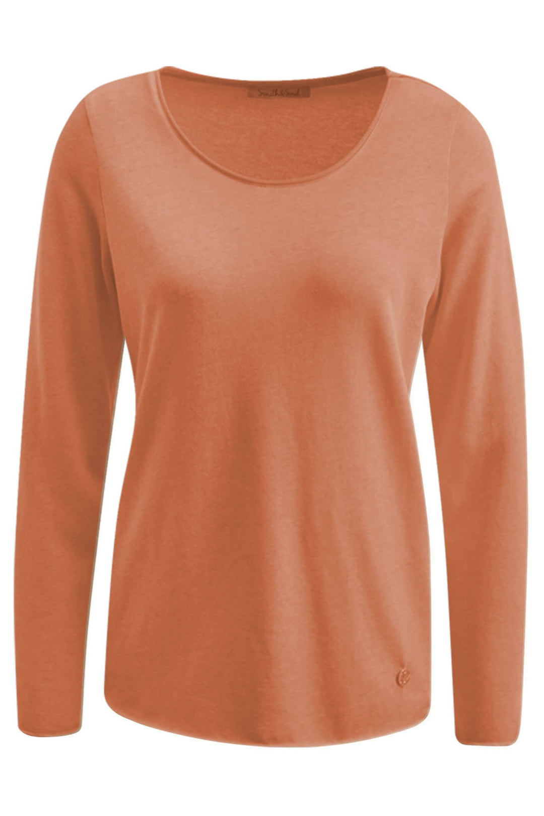 Smith & Soul 0823-1111-319 Manderin Basic Knit Long Sleeve Top - Shirley Allum Boutique