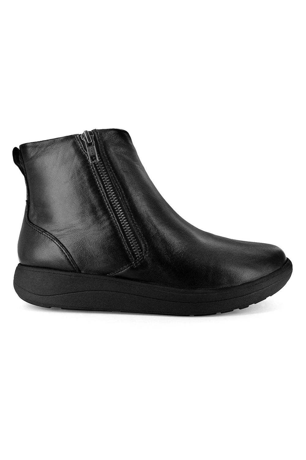 Strive Bamford II Black Zip Up Boots - Shirley Allum Boutique