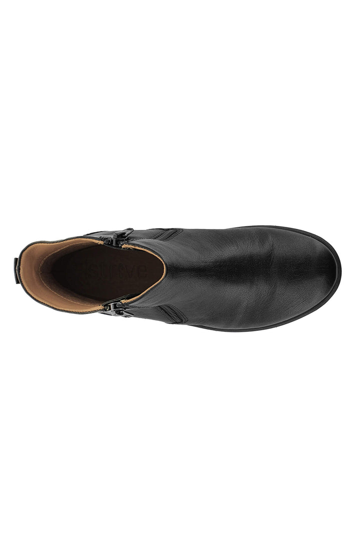 Strive Bamford II Black Zip Up Boots - Shirley Allum Boutique