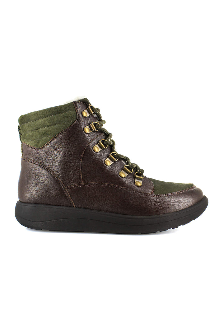 Strive Cotswold Chocolate Brown Leather Boots - Shirley Allum Boutique