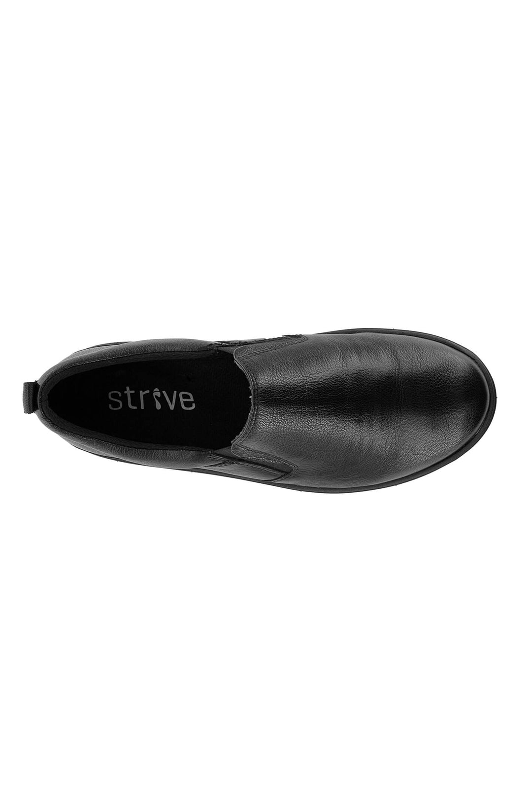 Strive Florida II Black Leather Trainers - Shirley Allum Boutique