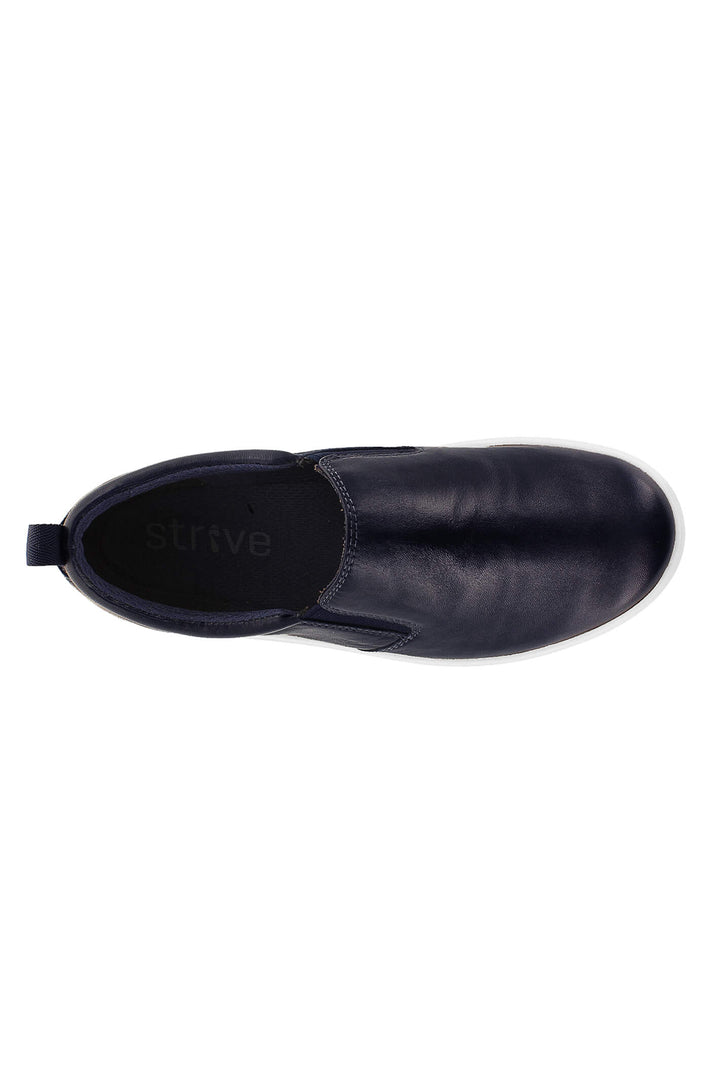 Strive Florida II Navy Leather Trainer - Shirley Allum Boutique