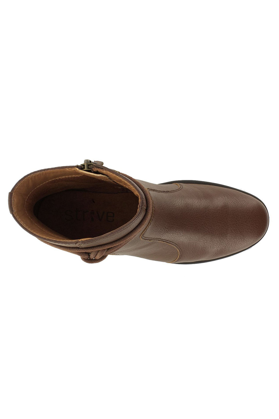 Strive Lambeth Boots Chocolate Brown Leather - Shirley Allum Boutique